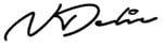 Nicola Delic Signature